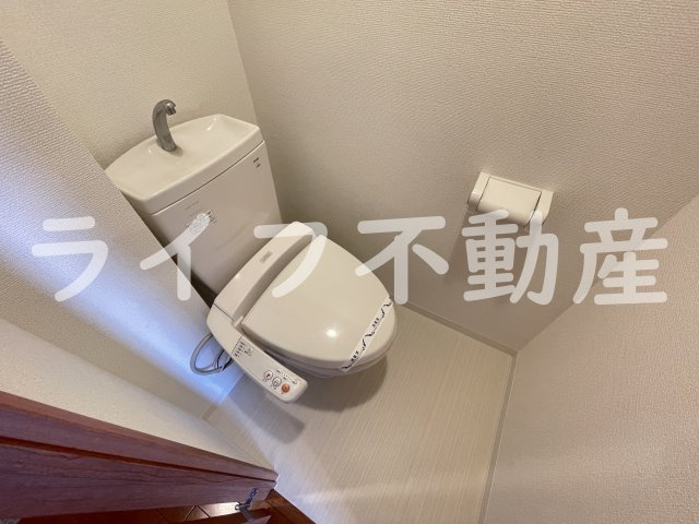 グランシス高井田のトイレ|シンプルで使いやすいトイレです
