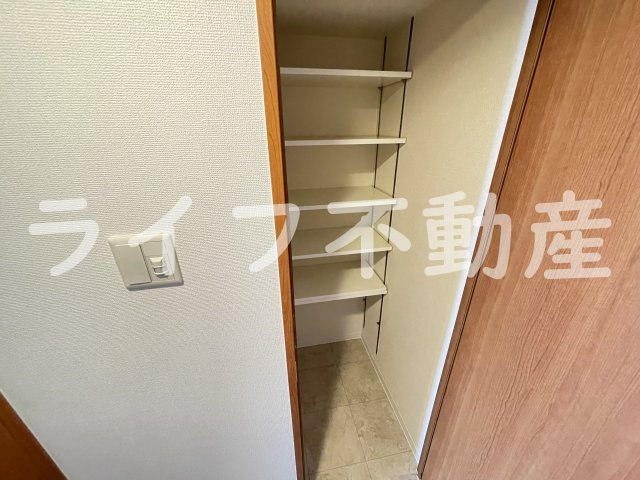 グランシス高井田の収納|大きなものも収納できそうです
