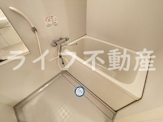 グランシス高井田の浴室|日々の疲れを癒すお風呂付です