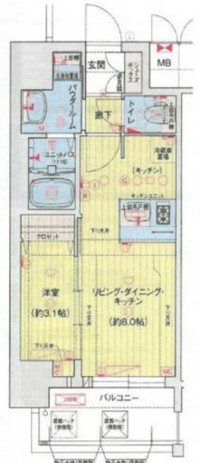 【間取り】 | SHOKEN Residence大阪都島