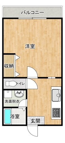 大和マンションの間取り