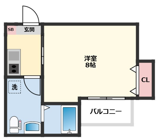 【間取り】 | ソレイユＭ船橋 | 間取り