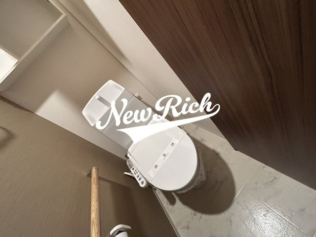 伊勢崎市上諏訪町のアパートのトイレ