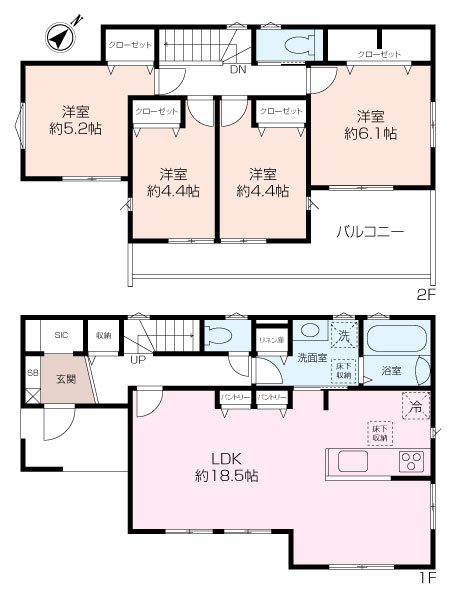 ベルガーデン湘南鷹取3丁目新築戸建の画像