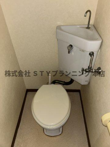 仲介手数料0円！	第一美邦ハイツ中村のトイレ