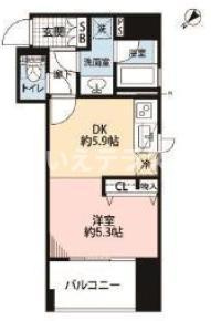ワコーレディアルクス元町の間取り