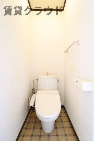 にふてぃはうす89のトイレ|清潔感のあるトイレです