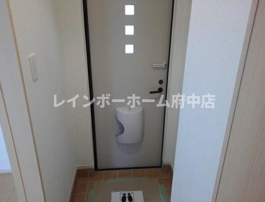 サンパティーク2の玄関