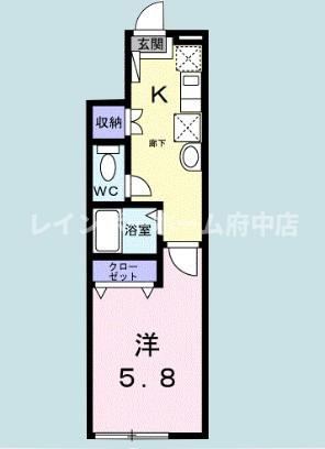 セイバリー　スマイル2の間取り