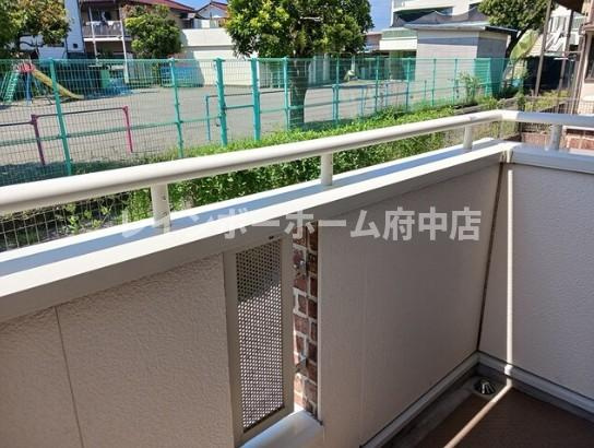 アンソレイユAのバルコニー