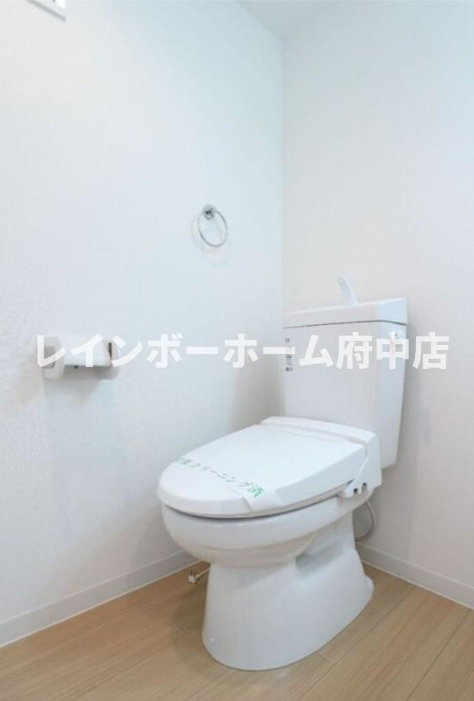 Ｌａｕｌｅ’ａ　Ｆｕｃｈｕ※初期費用分割あと払いサービス利用可能物件のトイレ