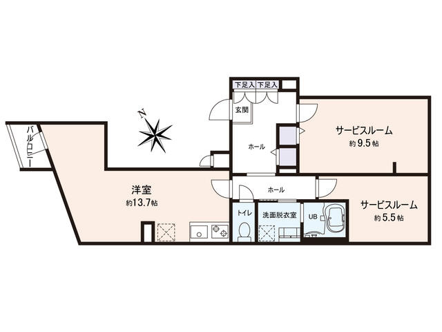 【間取り】 | アイディ西馬込１２