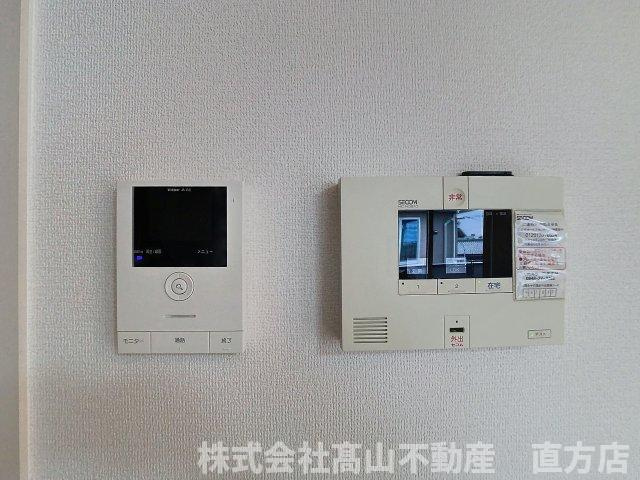 直方市知古２丁目のアパートのセキュリティ