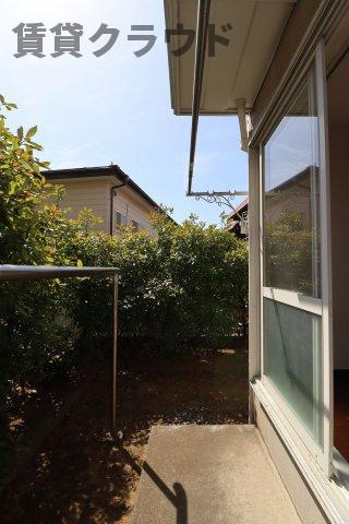 にふてぃはうす９２のバルコニー|天気がいい日はたくさん干せますね！
