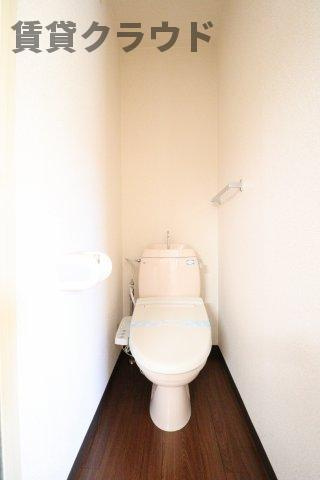 にふてぃはうす９２のトイレ|コンパクトで使いやすいトイレです
