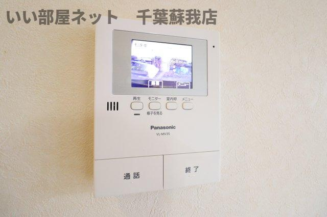 エルメゾン・エイザA棟のセキュリティ|TVモニターホン付きでセキュリティ面も安心！