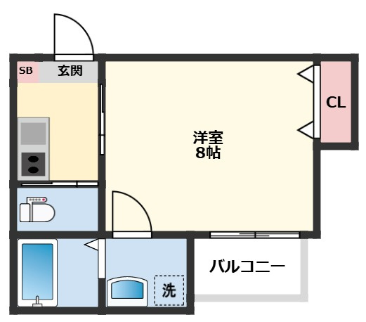 【間取り】 | ソレイユＭ船橋 | 間取り