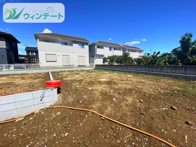 土浦市板谷第11　新築戸建の外観|現在基礎工事中！着々と形になっていく様子を見学することもできます♪