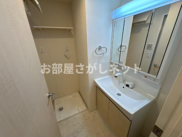 サンガーデン西早稲田【おとり物件なし】#学生・社会人にオススメ！初期費用分割払いOK！の洗面所|洗面