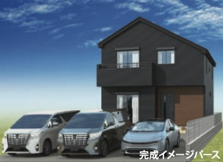 ★仲介手数料無料★横浜市瀬谷区阿久和東２丁目の新築一戸建の外観パース|仲介手数料無料！お問合せ下さい/080-7058-7312 