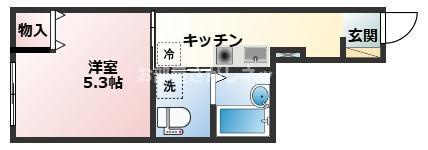 ジュネ谷中【おとり物件なし】#学生・社会人にオススメ！初期費用分割払いOK！の間取り