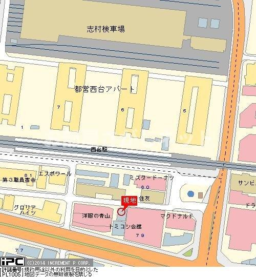 プレステージ西台ステーションフロント【おとり物件なし】#学生・社会人にオススメ！の地図