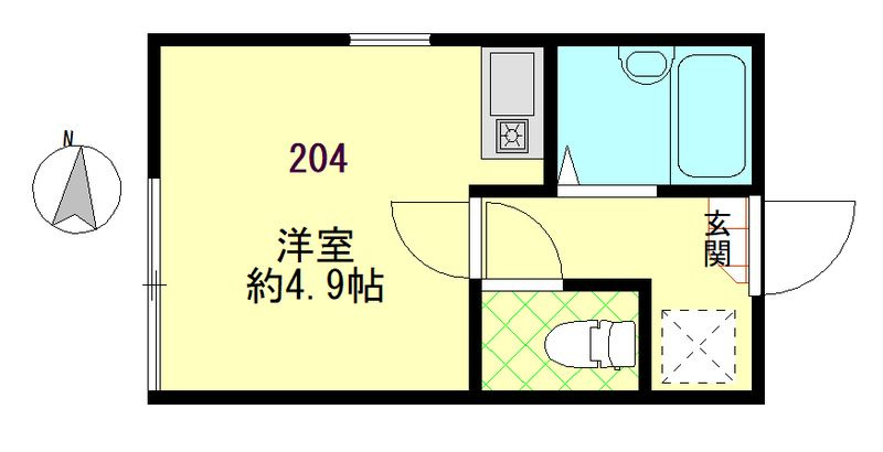 ルーブル鎌倉の間取り