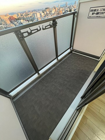 アリビオ立花Ⅰのバルコニー