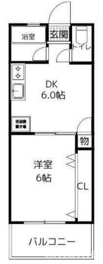 ヴェール摂津の間取り