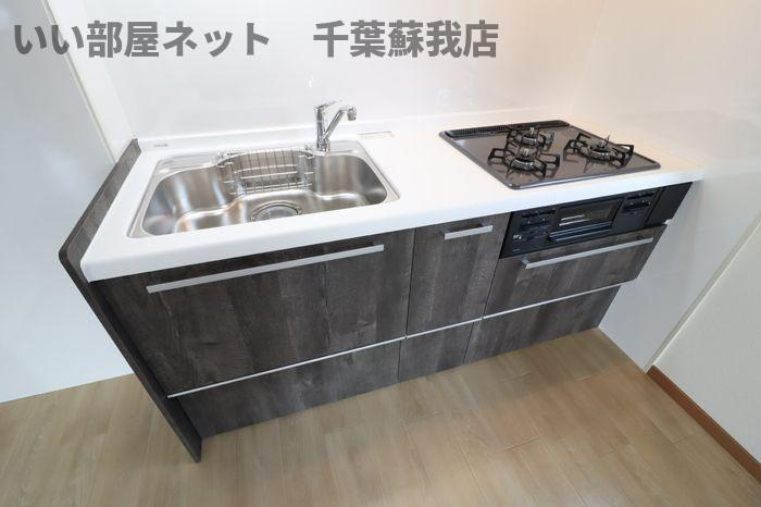 グリーンパーク　ＡＢのキッチン|きれいなキッチンです