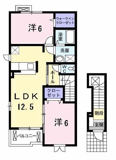 パレットの間取り