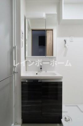 墨田区東墨田２丁目の賃貸マンションの洗面所