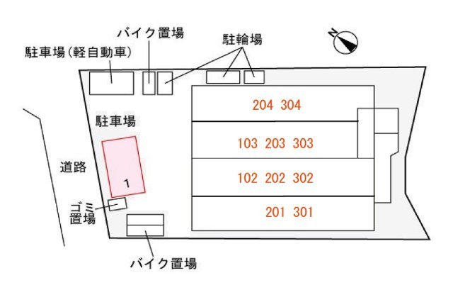 アビタシオン　代々木上原の駐車場|カースペースがあります