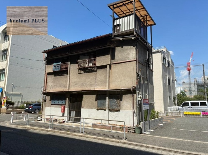 大阪市北区中津3丁目の前面道路含む現地写真