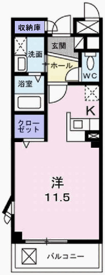Ｋ’ｓ　Ｌｉｆｅの間取り