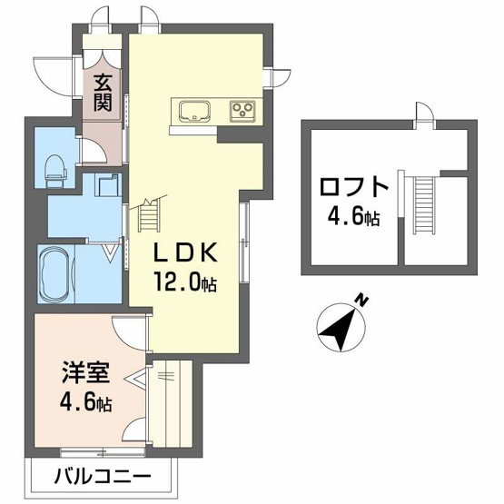 【間取り】 | シャーメゾンアヴァンセⅡ