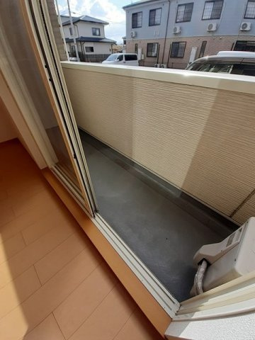 リープライツ元山　Ｃのバルコニー