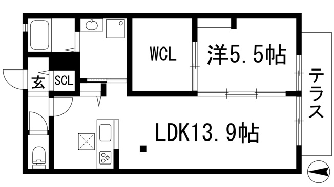 【間取り】 | ガーデンハウス宝塚Ａ棟