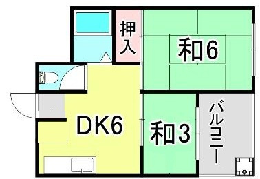 ハイツ永沢の間取り