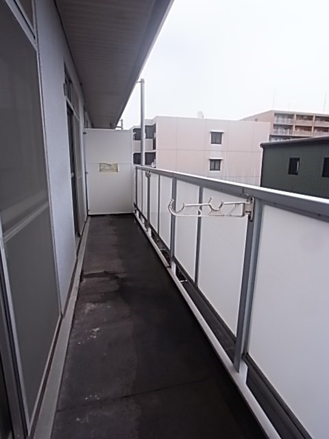 エステートピア日吉のバルコニー