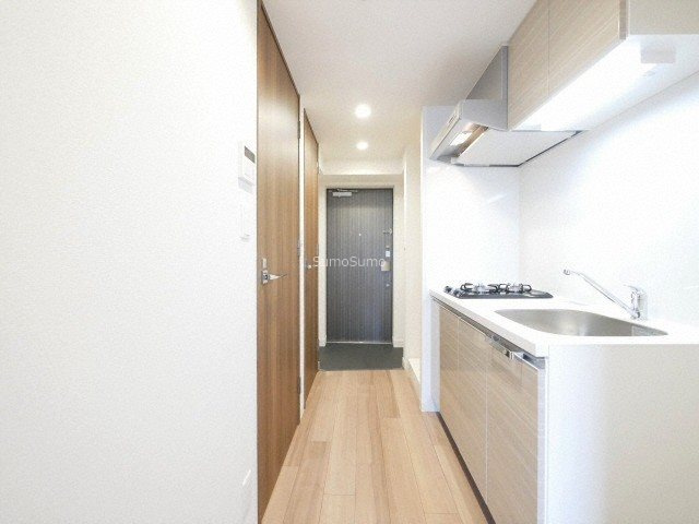 プレサンス難波マジョリティの玄関