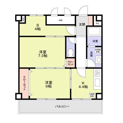 サンセールハヤシの間取り
