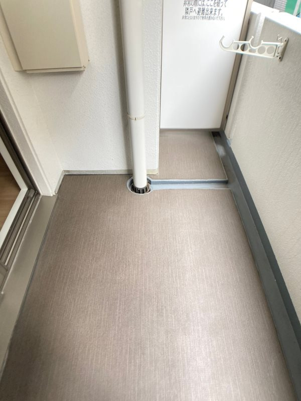 スプランディッド難波のバルコニー