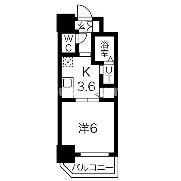 ワールドアイ神戸湊町の間取り