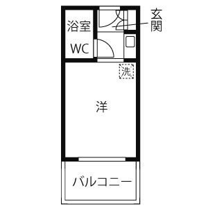 カサベラ神戸の間取り