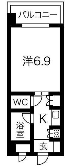 ウェルコート岡本の間取り
