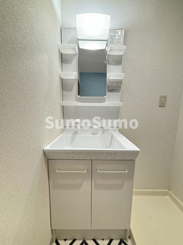 フィッシェ福原の洗面所