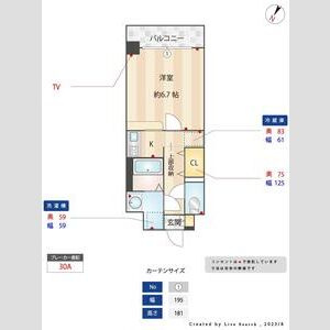 サニーサイドアップの間取り