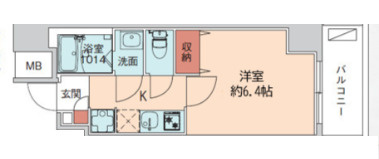 ArtizA南船場の間取り