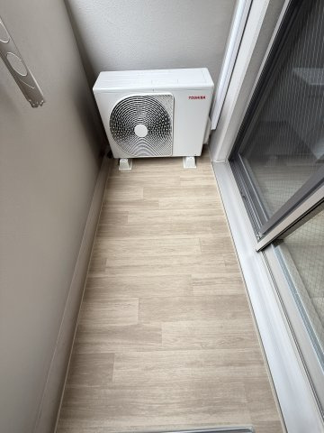 ArtizA南船場のバルコニー